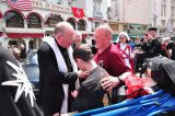 2011 Lourdes Pilgrimage - Archbishop Dolan with Malades (198/267)